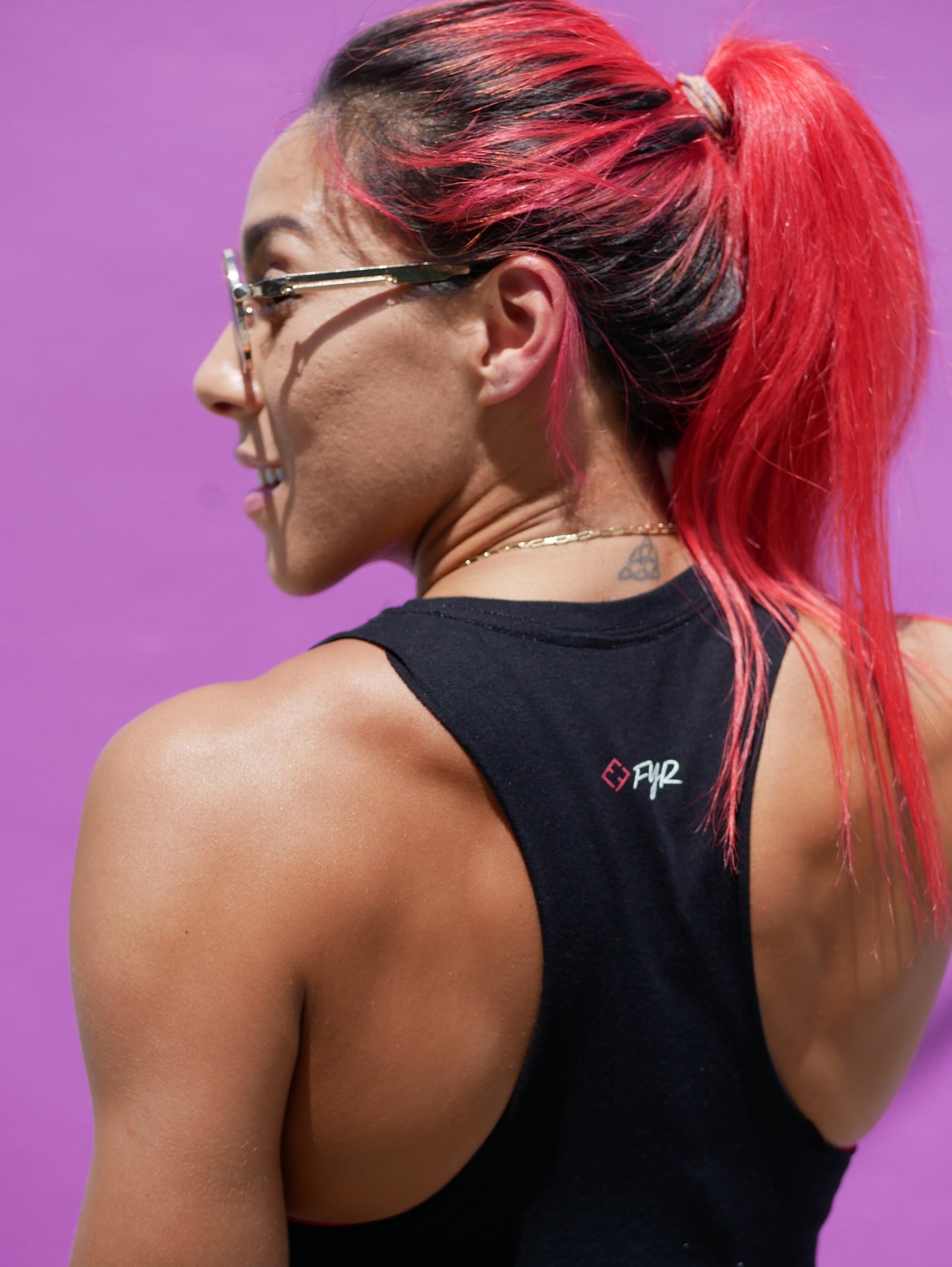 Introvert, But Willing To Talk About Fitness Women's Tank
